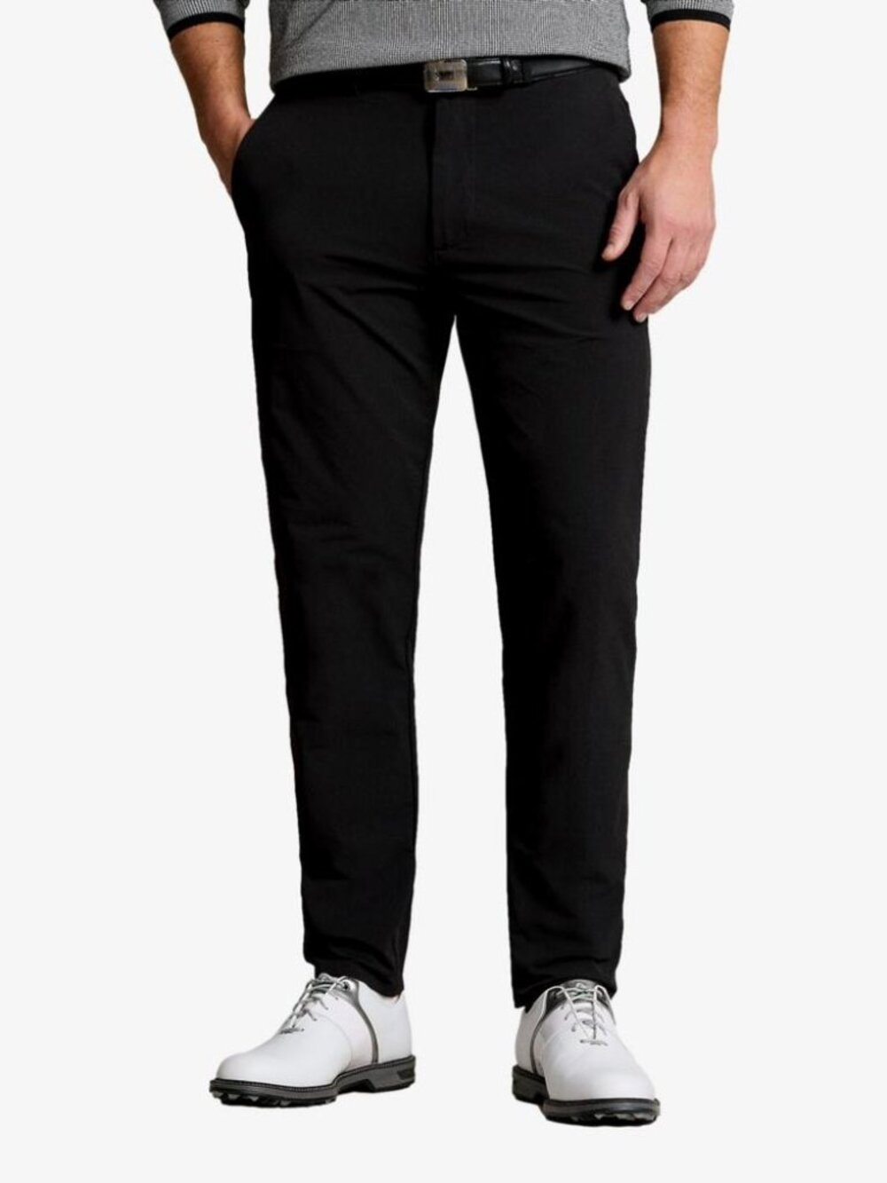 RLX RALPH LAUREN Stretch Performance Birdseye Nylon Golf Pants 32 x 32 Black NWT